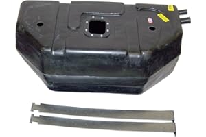 Crown Automotive 52002633PL Plastic Fuel Tank - 20 Gallon, Black