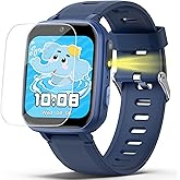zicor Kids Game Watch Gift with 26 Puzzle Games, Dual Camera, Music Player, Pedometer, Video Recorder, Flashlight, Alarm Clock,Educational Toy for Boys Girls Age 4-12 Years Old,Birthday