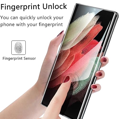 Ultra 5g S21 Fingerprint Sensor Screen Protector S21 Glass Screen