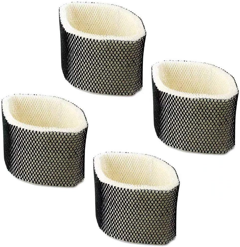 IN VACUUM Humidifier Filters for Holmes HWF75PDQ-U HWF75 HWF75CS - Filter D, 4 Pack Replacement for Holmes HM3500 HM3501 for Sunbeam SCM3501 SCM3502 for Bionaire W12