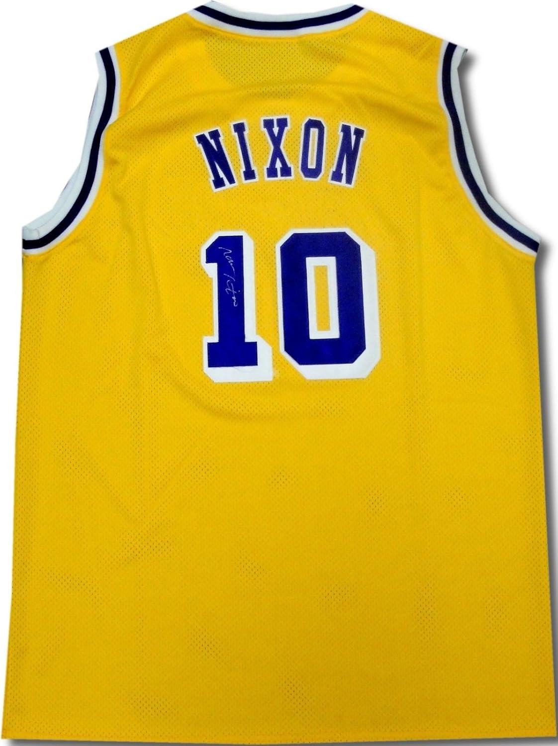 Norm Nixon Hand Signed Autographed Los Angeles Lakers Jersey Yellow Coa At Amazon S Sports Collectibles Store