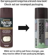 Rust-Oleum Painter's Touch Espresso Satin Spray Paint 400ml Aerosol view 2