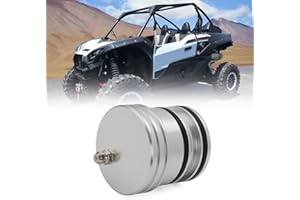 WIKIBB Front Rear Wheel Bearing Greaser Tools Kit, Aluminum UTV Wheel Bearing Greaser Compatible with Kawasaki Teryx KRX & KRX4 1000, Silver