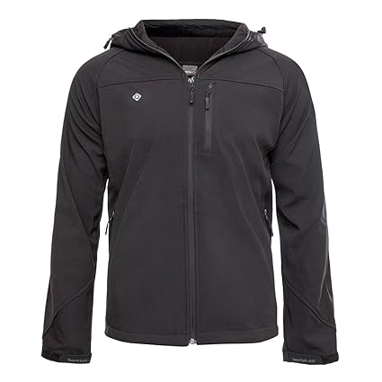 Izas Stratus Chaqueta Softshell, Hombre, Negro, XXL