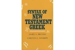 Syntax of New Testament Greek