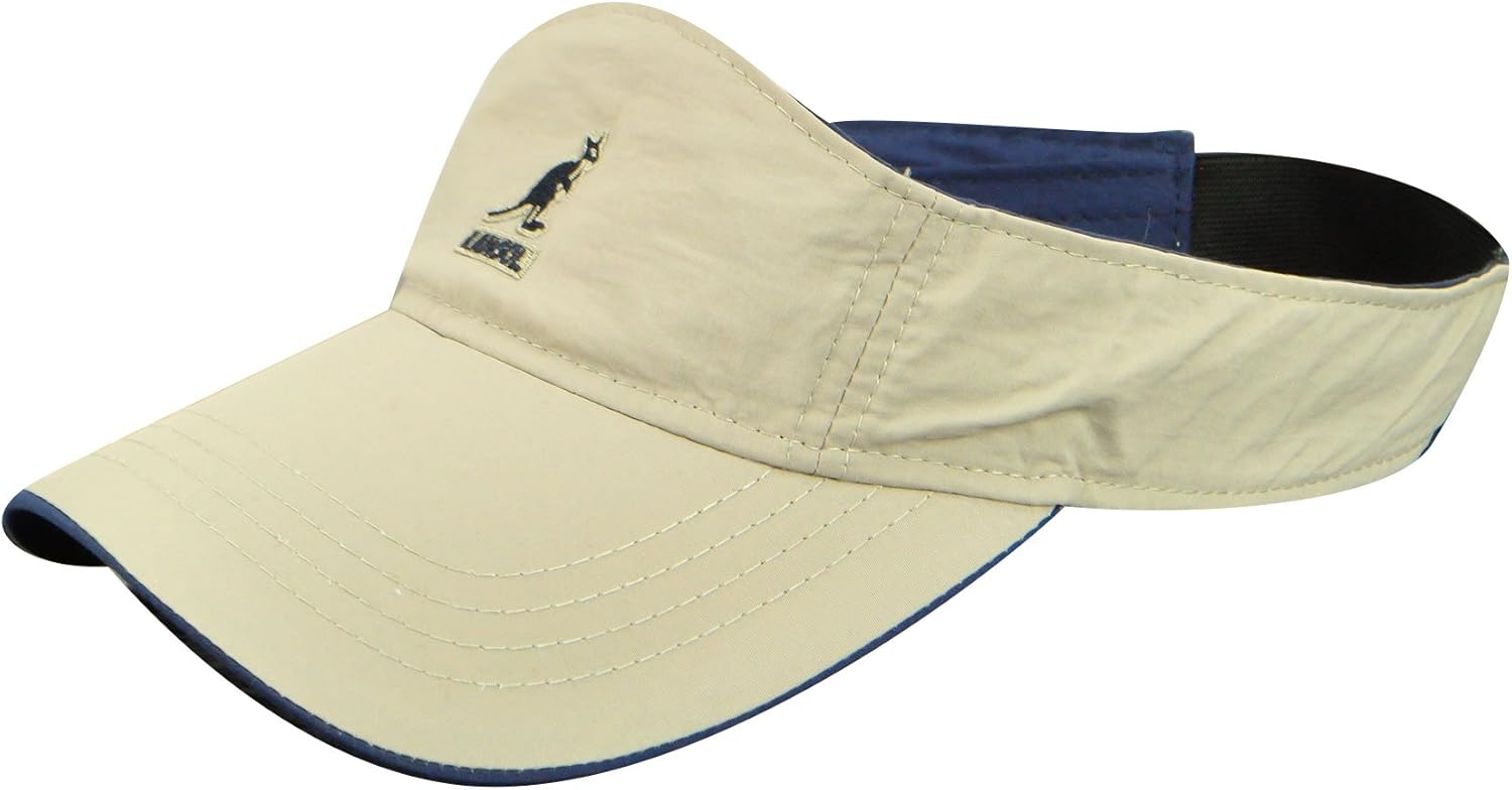 Kangol Men's Sport Visor, Beige, Small/Medium at Amazon Men’s Clothing