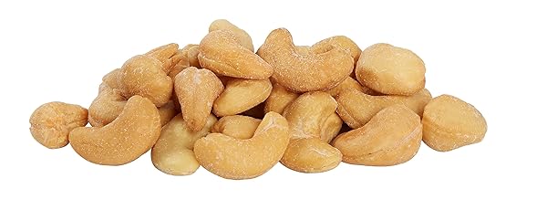 AMAZON GROCERY, FANCY WHOLE CASHEWS, ROASTED & SALTED, 16 OZ (PREVIOUSLY HAPPY BELLY, PACKAGING MAY VARY)