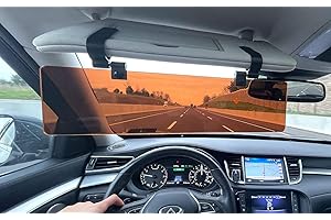 GLARE GUARD G Glare Guard Copper Polarized Sun Car Visor Extender, Anti-Glare UV Visor Extender Protects Glare & UV Rays, Universal Sun Blocker Extension 14" x 3.25" Fits Cars, Trucks, SUVs & RVs Made in USA