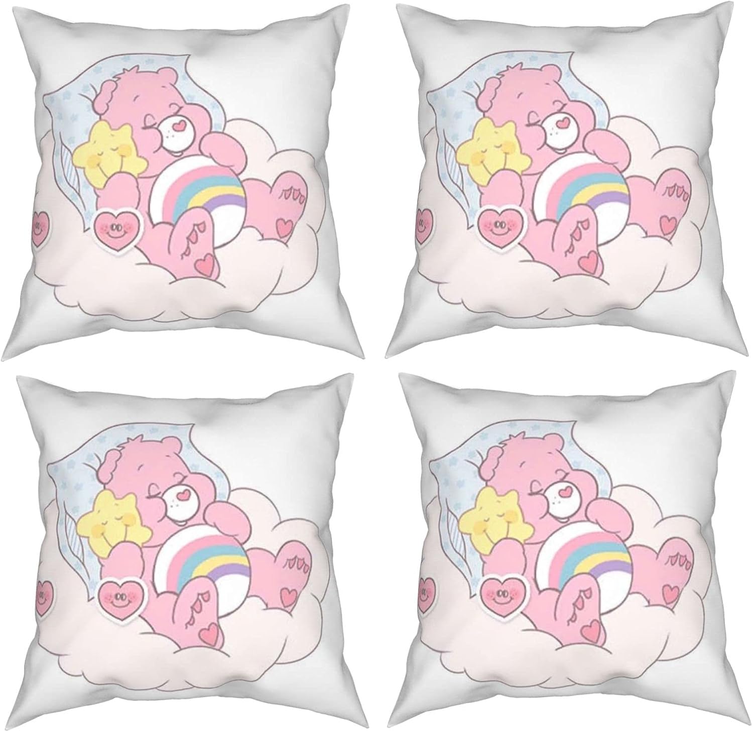 Amazon Co Jp ケアベア1 四季通用 枕通気性 スタイリッシュで耐久性のある洗濯機洗い手洗い ホーム キッチン