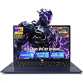NIMO 15.6" Laptop, AMD Ryzen 7 8745HS(4.9GHz), 16GB RAM 512GB SSD, Radeon 780M, 15.5H All-Day Battery, WiFi 6E USB4, for Creators & Professionals Work/Gaming, 2-Year Warranty 100W Type-C