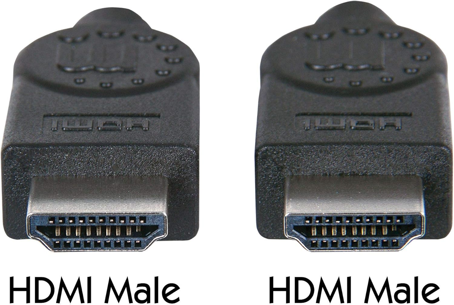 Manhattan HDMI Cable with Ethernet, 4K@30Hz (High Speed), 2m, Male to Male, Black, Ultra HD 4k x 2k, Fully Shielded - Image 4