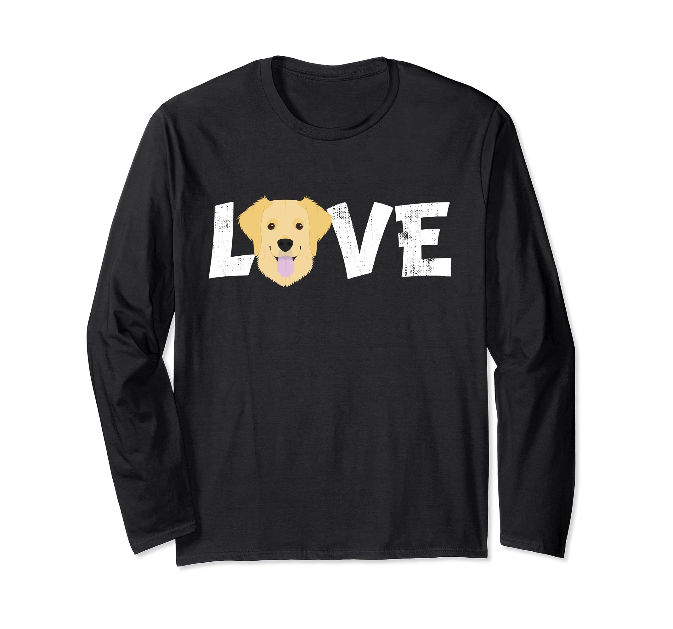 Dog Mom Dog Dad Golden Retriever Dog Pet Lover Long Sleeve T-Shirt