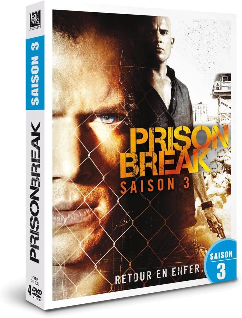 Prison Break Season 3 Dvd Cover Prison Break - L'intégrale de la Saison 3: DVD & Blu-ray : Amazon.fr