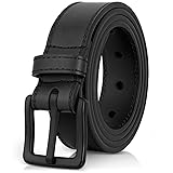 ITAY Metal Free Belt - Hypoallergenic Leather TSA