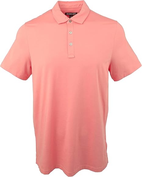 michael kors polo mens pink