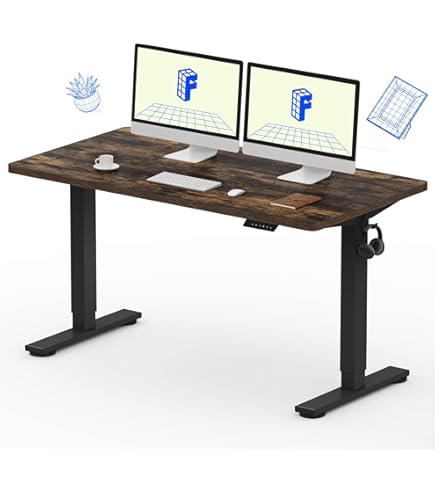 Amazon.com: FLEXISPOT E3 Dual Motor Electric Standing Desk 55 x 28