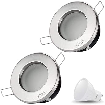 Badezimmer Feuchtraum Außenbereich inkl 300lm IP44 230V LED SMD 4W