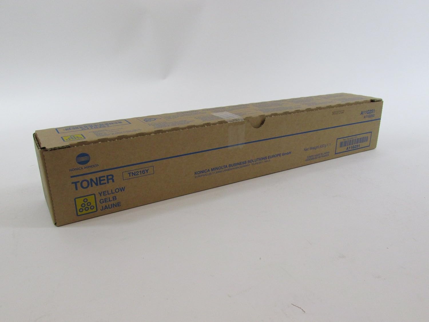 Konica-Minolta TN-216Y Laser Cartridge, Yellow