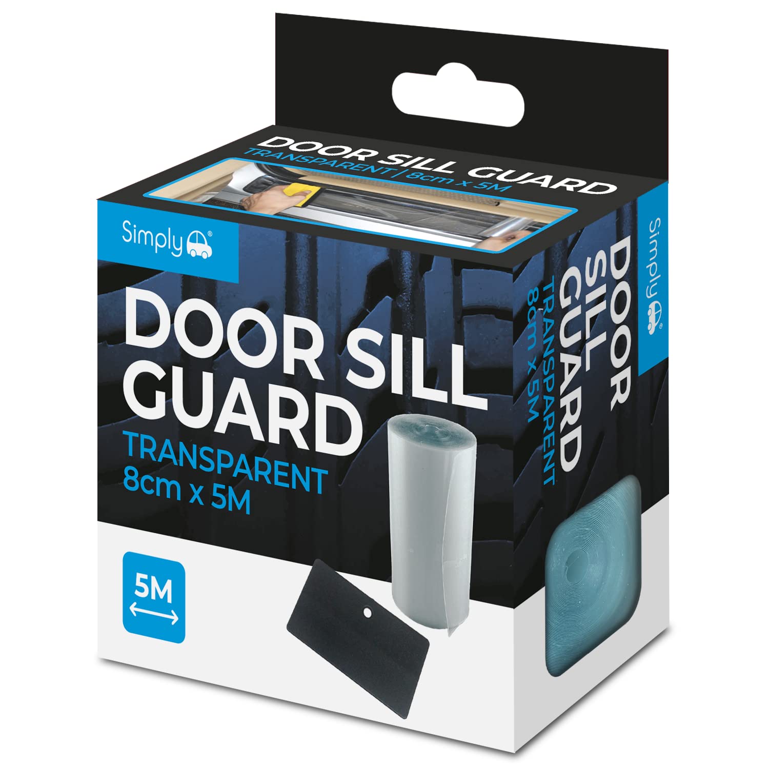 Simply DS-1405T Transparent Door Sill Guard, Transparant