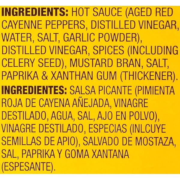 OLD BAY HOT SAUCE, 64 FL OZ – ONE 64 FLUID OUNCE BULK CONTAINER OF HOT SAUCE FOR SEAFOOD DISHES, WINGS, BURGERS, MAC’ N CHEESE AND BLOODY MARYS