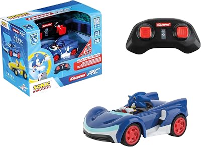 Carrera RC Team Sonic Racing Mini RC 1:43 2.4GHz Ready-To-Run 7.5cm