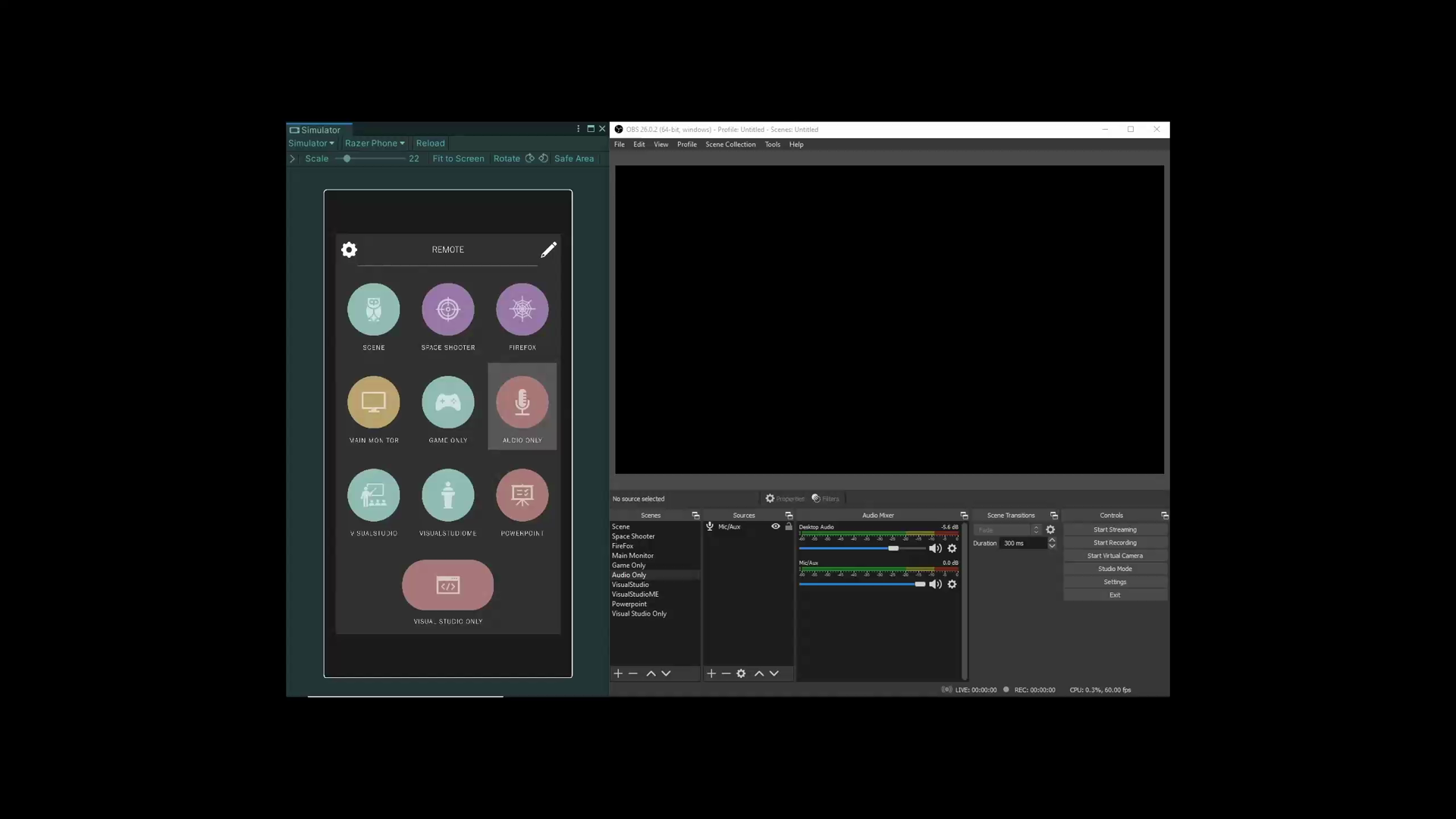 OBS Remote App on Amazon Appstore