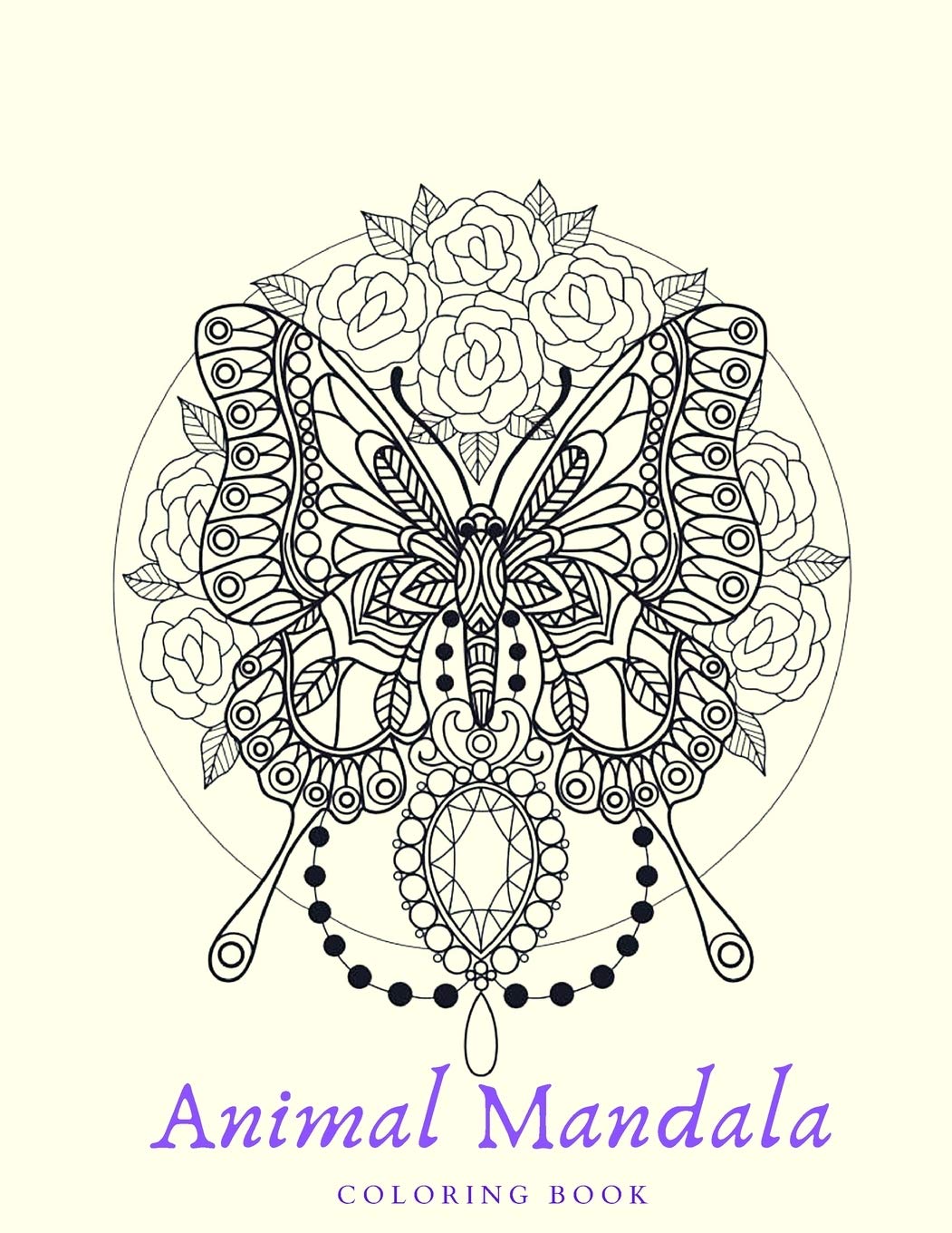 Download Amazon Com Animal Mandala Coloring Book 8 5x11 Sketch Designs 9798695079012 Life Max Books