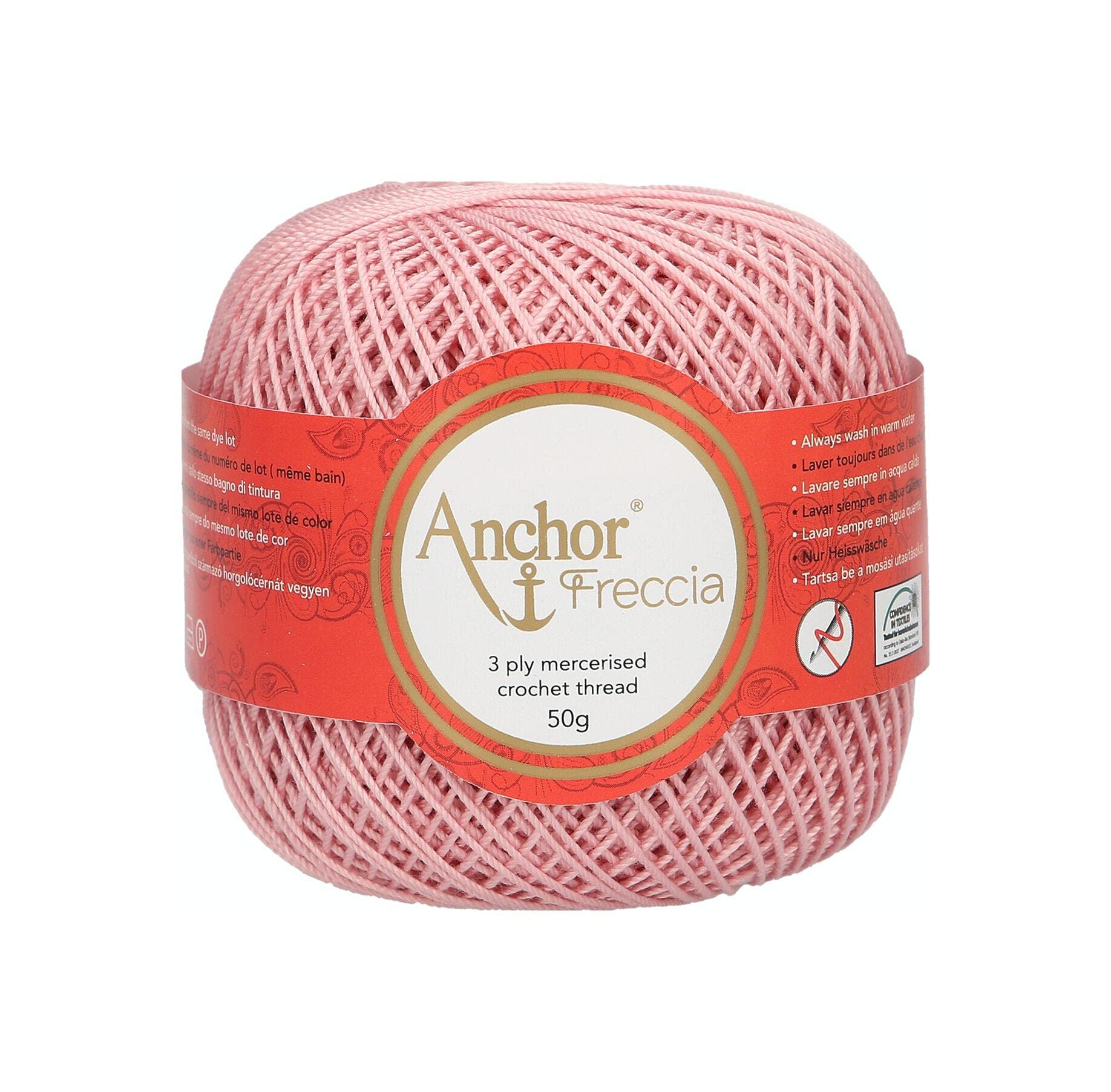 Anchor 4771006-00968 Crochet Yarn, 100% Cotton, 968, Thickness 6, 88 g