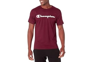 Champion Men's T-Shirt, Classic Graphic T-Shirt, Soft and Comfortable T-Shirts for Men, Script Logo (Reg. or Big & Tall)