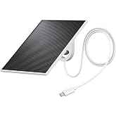 GALAYOU 3W Solar Panel for Outdoor Camera Wireless, 1Pack White (No Camera) | 3W Solar Panel for Rechargeable Battery/Solar Powered Security Camera, IP65 Waterproof, Solar Charger with 7FT Charging Cable
