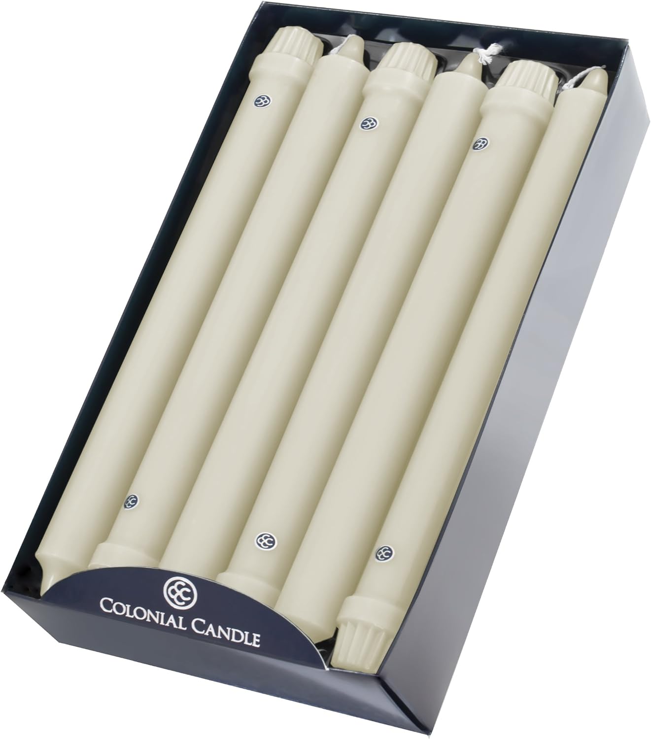 Colonial Candle Classic Tapers, 10Inch, Ivory by Colonial Candle