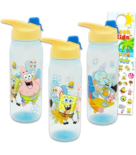 Amazon.com: Zak Designs, Inc [3 Pack] Nickelodeon Spongebob