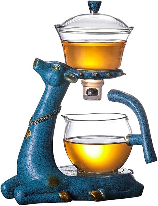 Glass Teapot Kettle Full Semiauto Heatresistant Glass