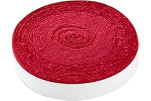 HogarTech 10m Microfiber Towel Grip Tape for Tennis and Badminton Rackets, Non-Slip Sweat Absorbent Overgrip Roll, Soft Anti-