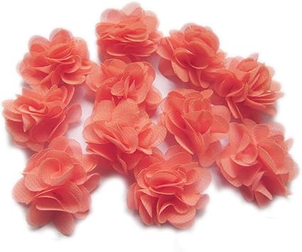 chiffon flower headband