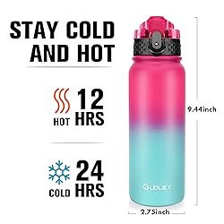 Oldley Insulated Water Bottle 20oz Water Bottles