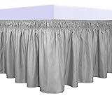 PureFit Wrap Around Ruffled Bed Skirt with