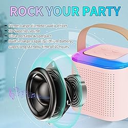 Mini Karaoke Machine for Adults and Kids, Portable