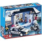 Playmobil 5013 - Police Station Complete Set Rare Collectible