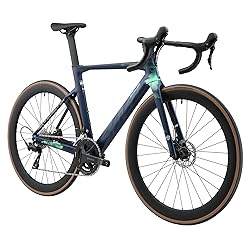 SAVADECK Carbon Fibre Road Bike, Hydraulic Oil Disc