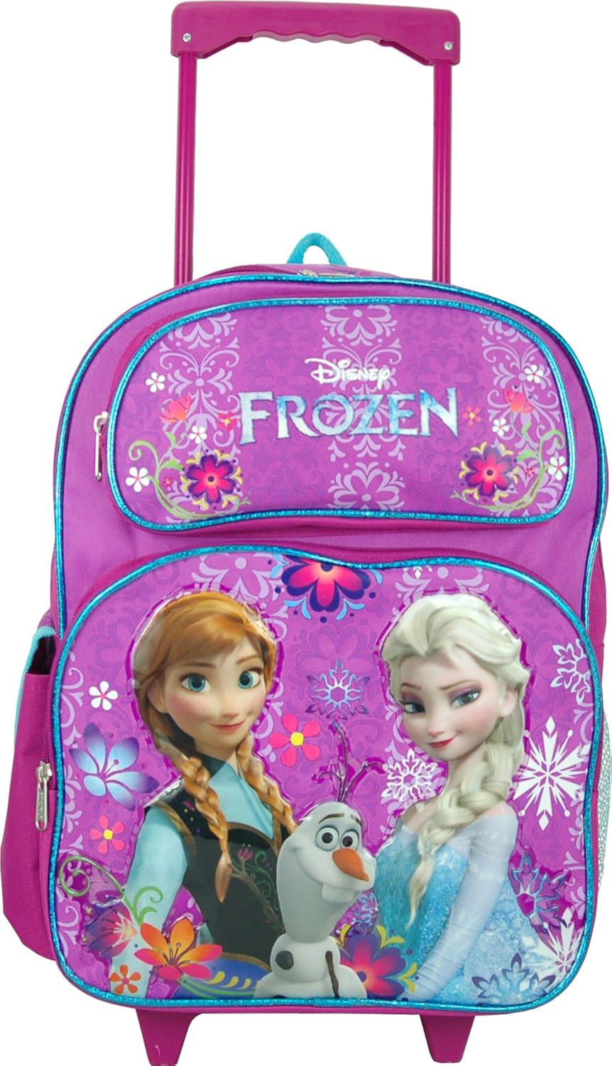 frozen rolling backpack
