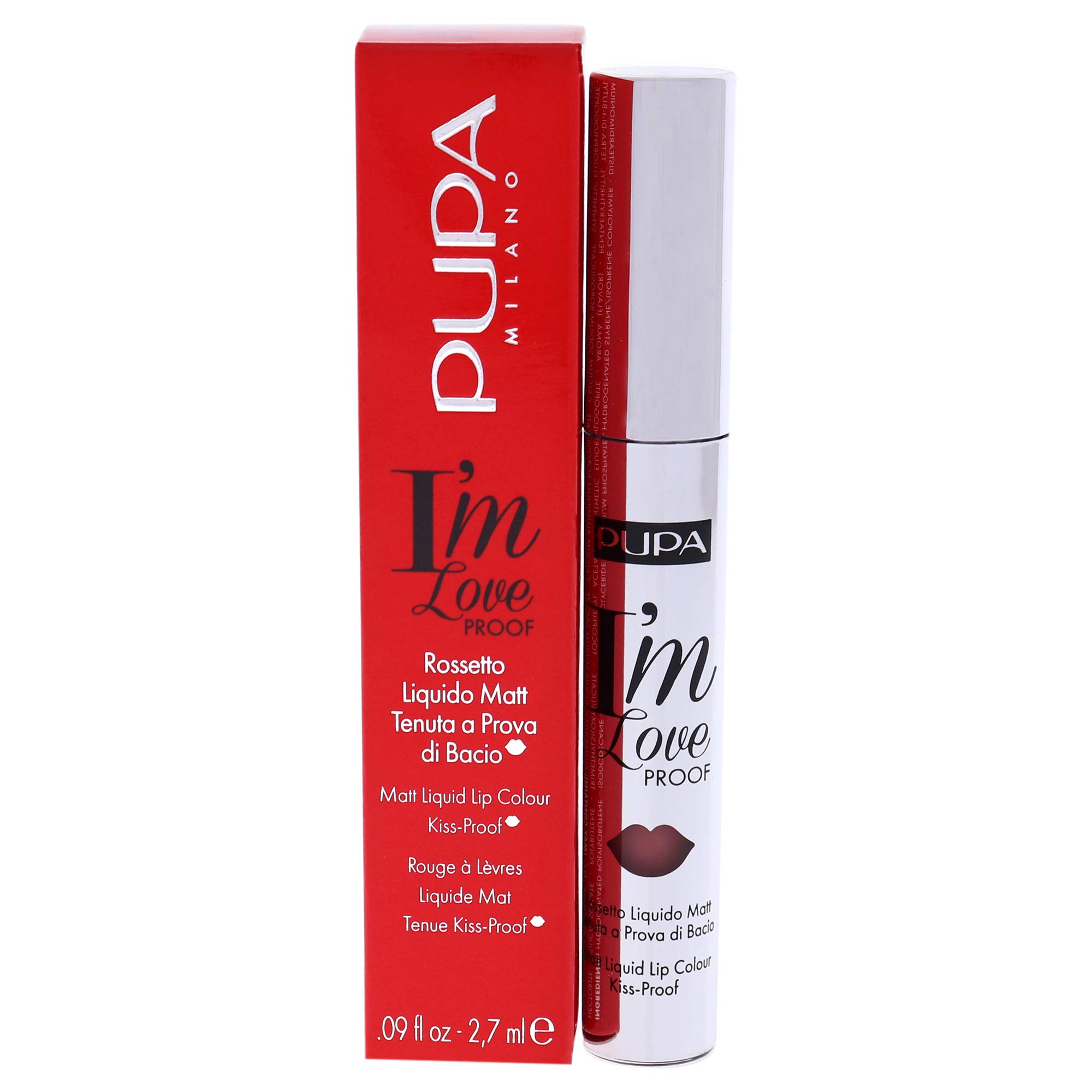Pupa Milano I Am Love Proof Matt Liquid Lip Color - 002 Delicate Nude For Women 0.09 oz Lipstick
