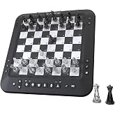 Electronic Chess Set, Board Game, Computer Chess Game, Chess Set Board Game, Electronic Chess Set Game, Chess Sets Games Lovers, for Beginners Great Partner (Green)