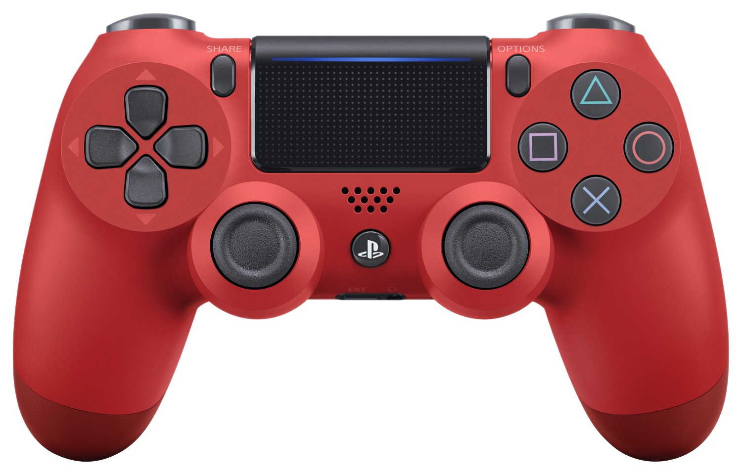 Sony Interactive Entertainment ソニーインタラクティブエンタテインメント CUH-ZCT2J11 DUALSHOCK4 マグマレッド ワイヤレスコントローラーの商品画像