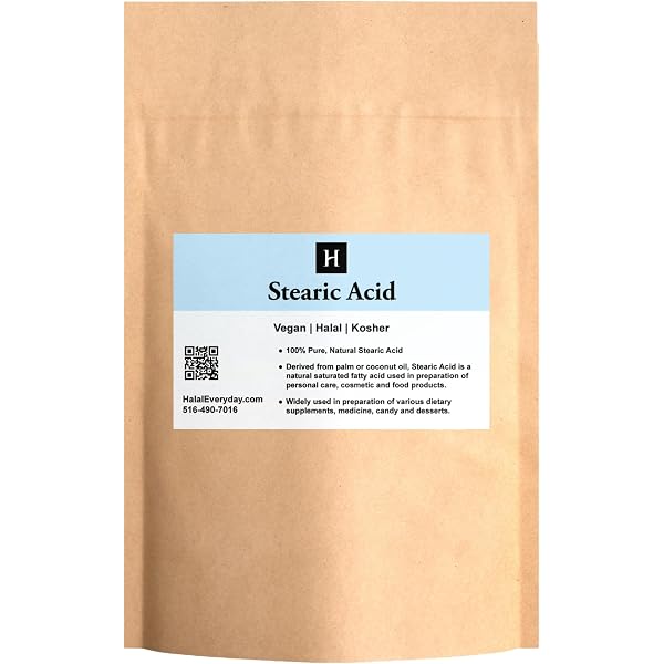100% Pure Vegetable Stearic Acid Pastilles - Triple Pressed, White Beads, Organic Emulsifier (2 Oz To 23 Lb) 11 thumbnail image