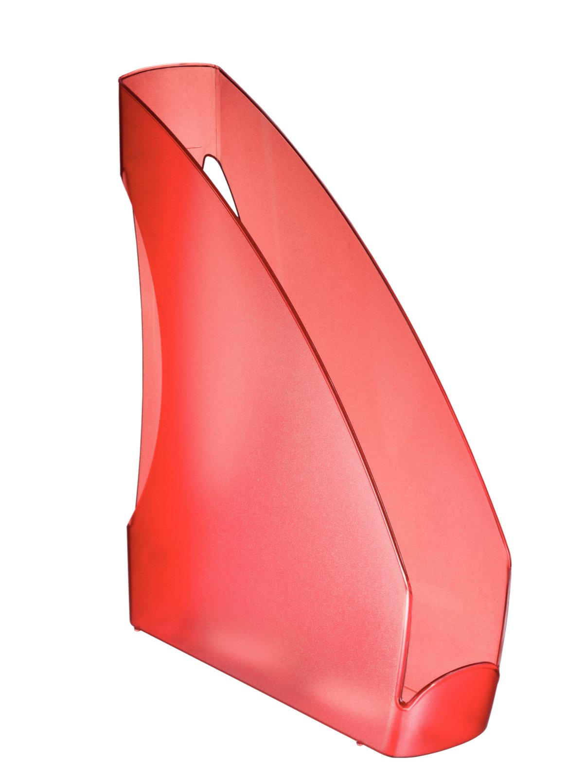 Esselte Magazine File, A4, Transparent, Intego Range, Translucent Red