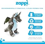 Zappi Co Plush Dragon Standing Toy 33cm Safari Animals Collection view 2