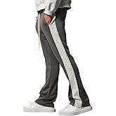 ZAFUL Men's Baggy Sweapants Y2k Pants Side Stripe Drawstring Wide Leg Lounge Track Pants Workout Trousers