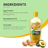 Vatika Naturals Egg Protein Multivitamin Hair Oil 200g - Condition Repair view 3