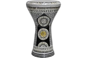 17 inches Drum Darbuka tabla doumbek mother of pearl Gawharet El Fan musical instrument Egyptian handmade